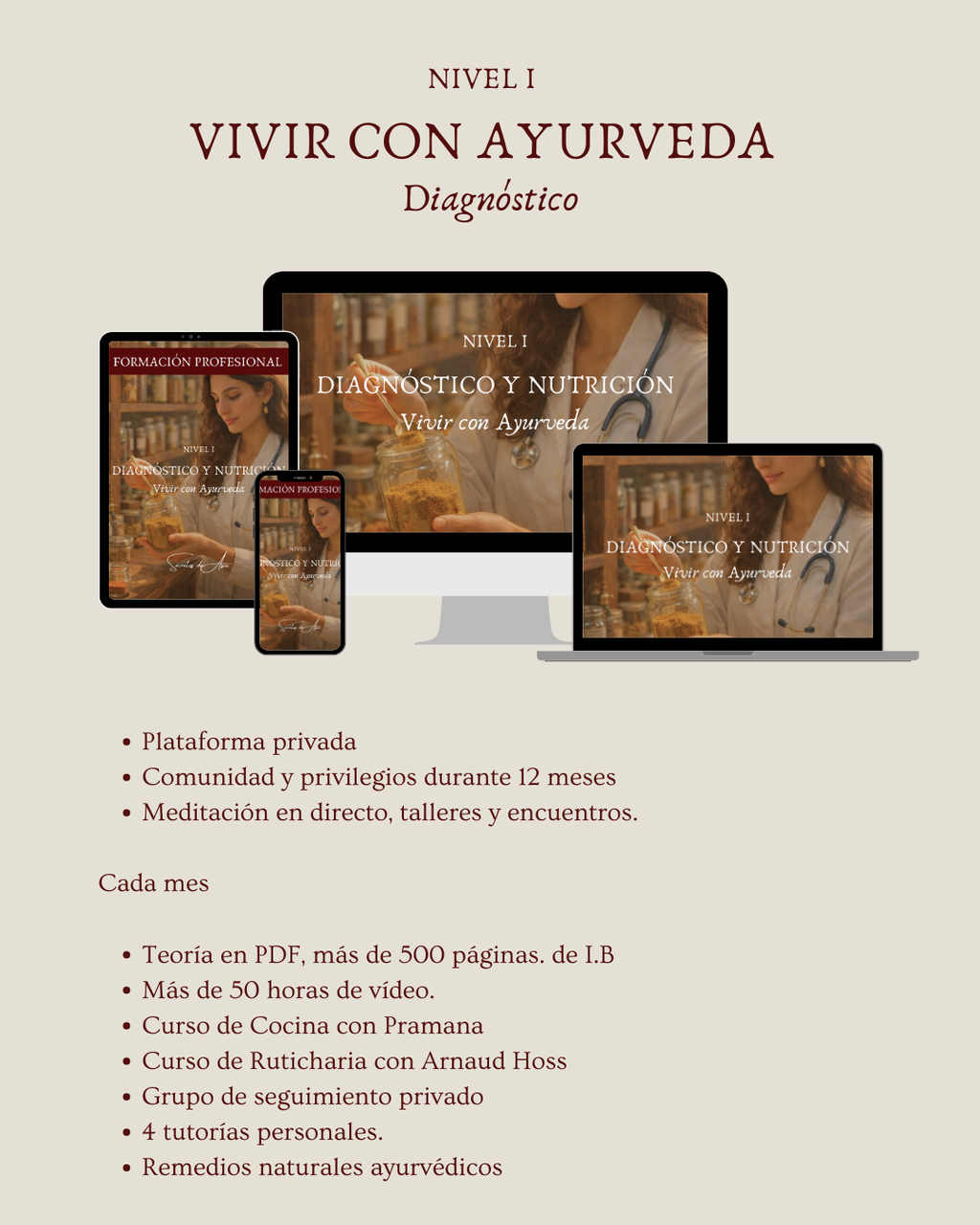 Formación Nutrición y Diagnóstico