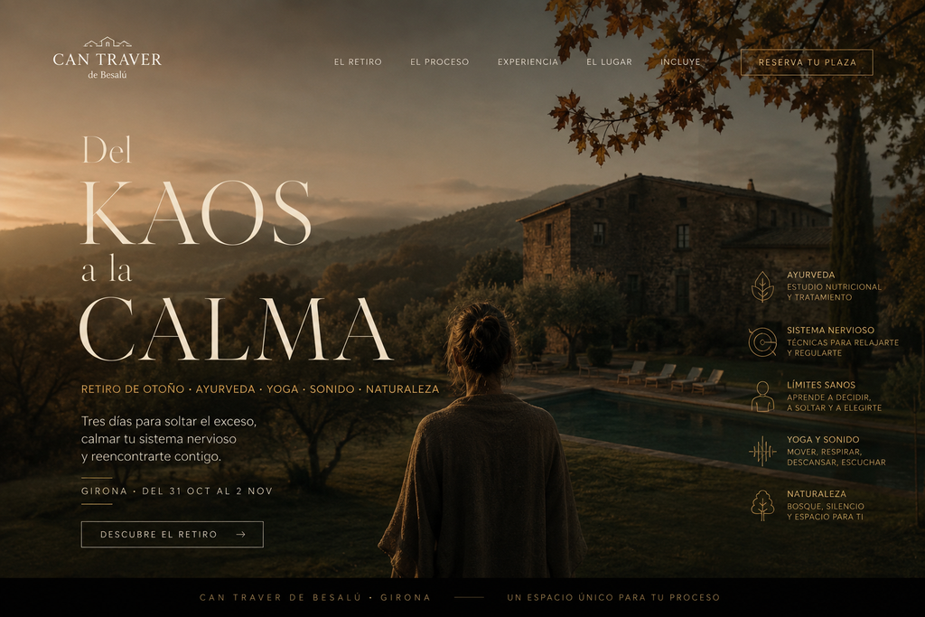 Retiro Ayurveda del Kaos a la calma