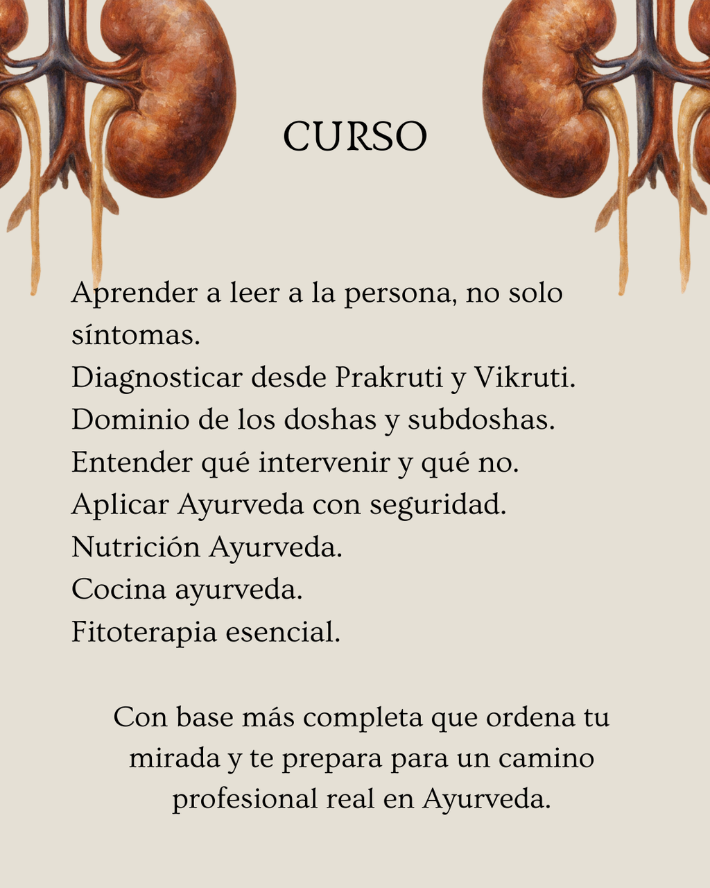 Formación Nutrición y Diagnóstico